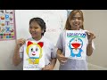 หนังสั้น | ชั่วโมงศิลปะ วาดภาพ+ภาพระบายสี โดเรม่อน EP.1 | Drawing + coloring pictures Doraemon