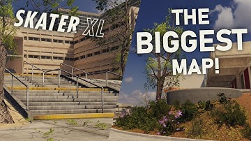 The BIGGEST Map in Skater XL | Burnt
