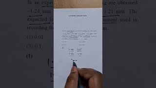 Units and Measurements PYQ in 30 seconds | Neet 2026 ReNeet #neet2026