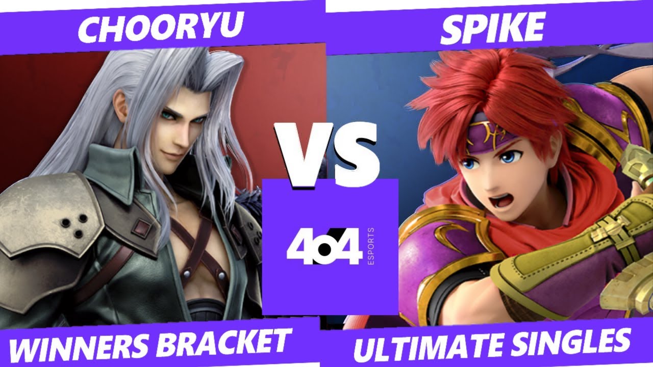 4o4 Smash Night 105 - chooryu (Sephiroth) vs Kuma| Spike (Roy) - Winners Round 2
