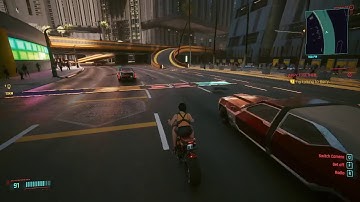 Cyberpunk 2077: Tpose bug while driving
