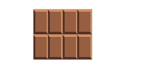 How to draw a Chocolate Bar 🍫 using MS Paint | How to draw on your computer|ANDIAMTION