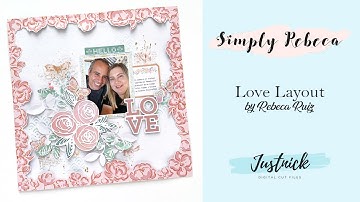 Process Video: Love Layout |DT JustNick Studio