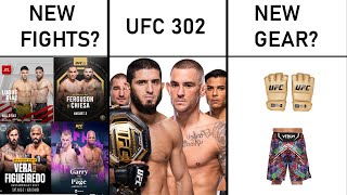 New Fight Annoucements? UFC 302 Card? New UFC Gear? - Combat Sports This Week