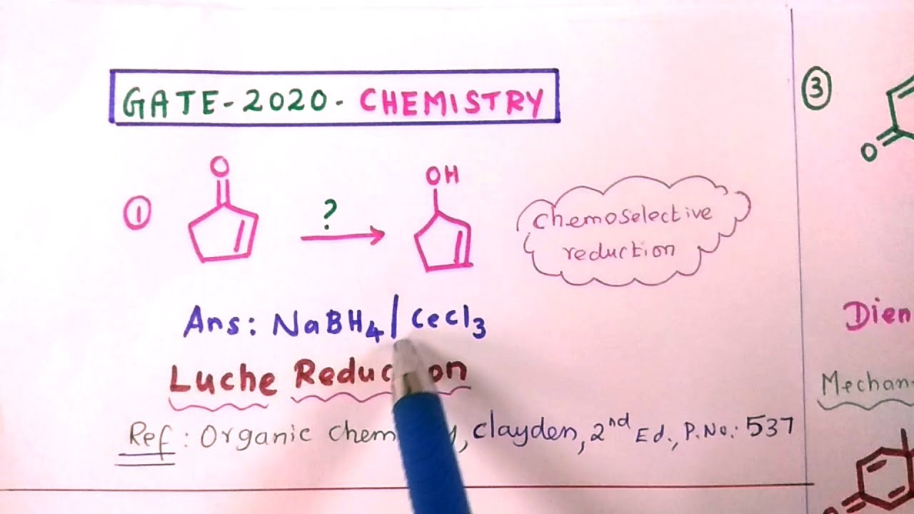 GATE-2020 Chemistry Questions