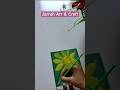 Easy sunflower art🌻#shorts #shortsfeed #viral #viralshorts #jarrahart&craft