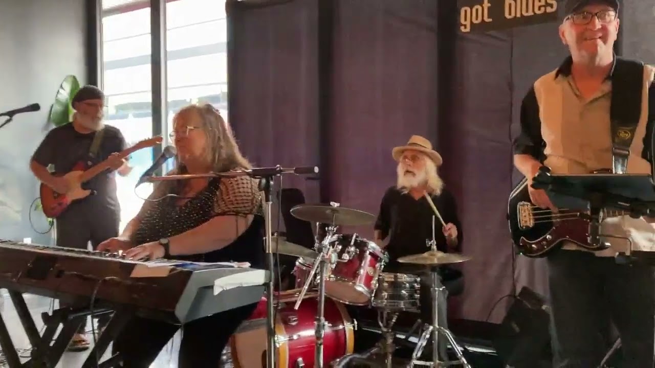 'Walking The Dog" features guest artist Doris Mason