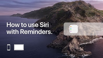 How To Use Siri With Apple Reminders