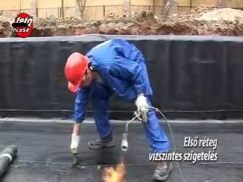 Videó: Hogyan kell alkalmazni a módosított bitumenes tetőfedést?