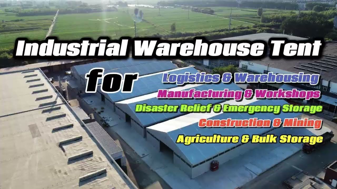 Industrial Warehouse Tents | Temporary Storage Tents | PVC Fabric Tents