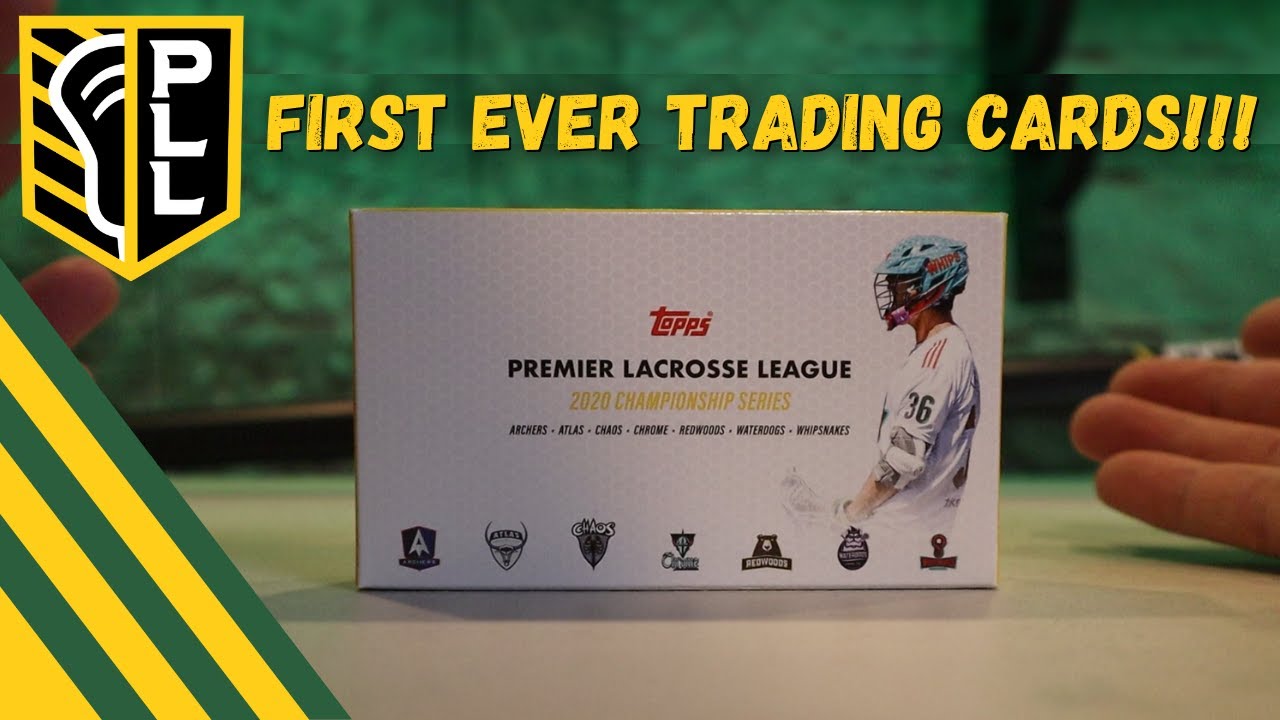 Topps Premier Lacrosse League 2020 Championship Series Trading Cards