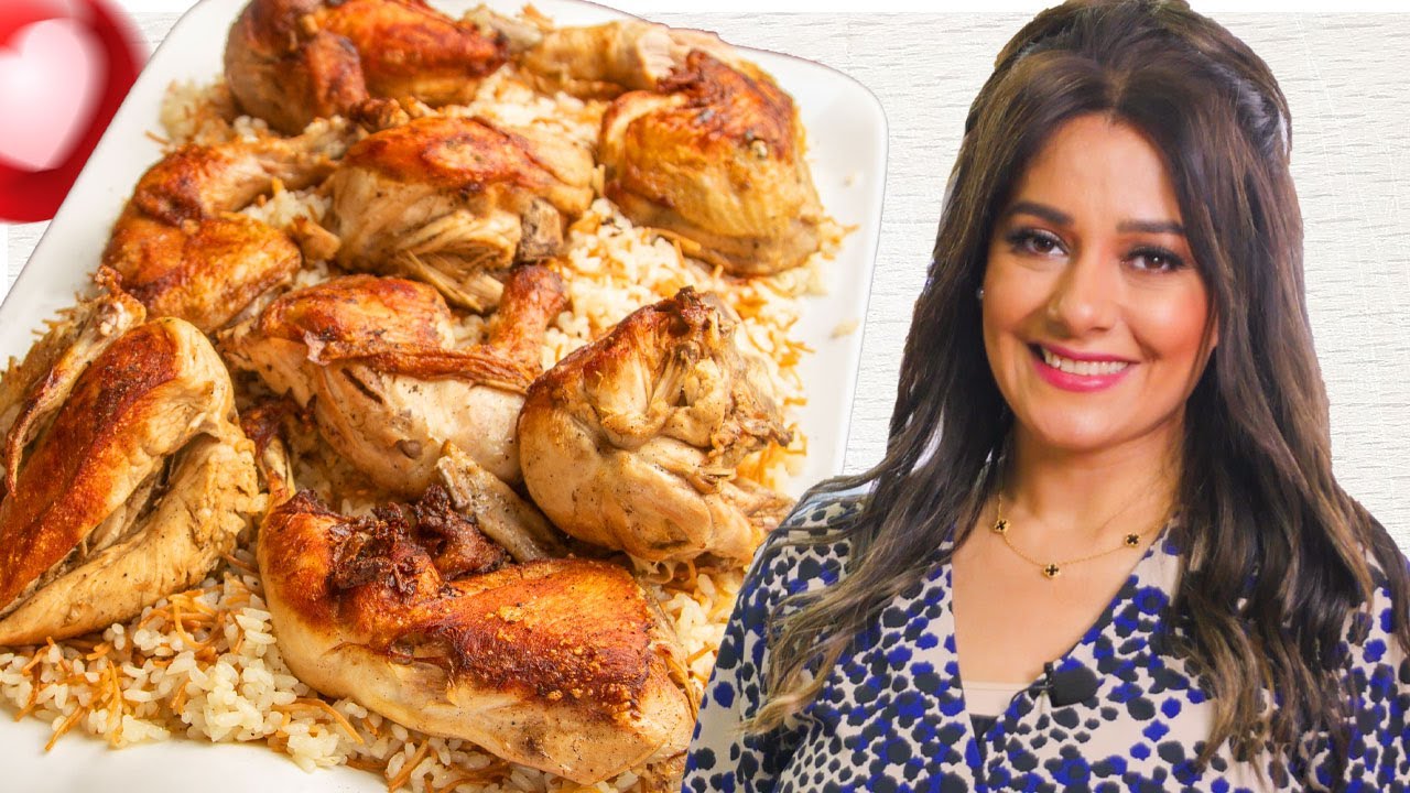 ملوخيه خضراء مصرية بالدجاج و سر الشهقة مع فيفيان