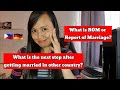 Report of Marriage: Philippine Embassy in Berlin