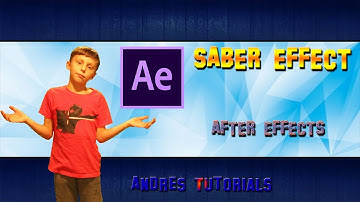 How To Make A Light Saber Effect On Adobe After Effects CC 2018