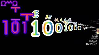 Binary numbers extended ^50
