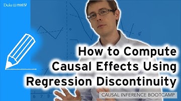 How to Compute Causal Effects Using Regression Discontinuity: Causal Inference Bootcamp