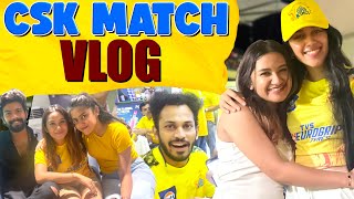 CSK Match Vlog  | Chennai Super Kings  க்கு  Whistle போடு  | Raveena Daha