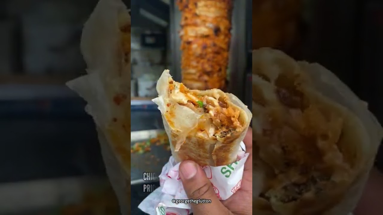 Spicy Chicken Shawarma | Best Food Karama Dubai 
