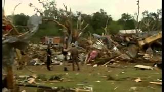 Clean up begins after destructive Texas tornado