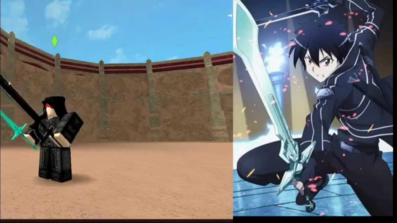 Roblox Kirito Resemblince YouTube