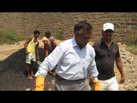 The 'pothole filling' man of India