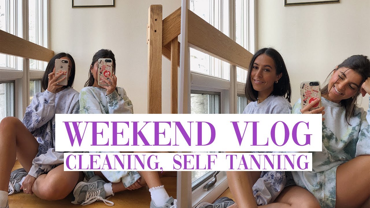 WEEKEND VLOG: Cleaning My Closet & Self Tanning + GIVEAWAY | Viviane Audi