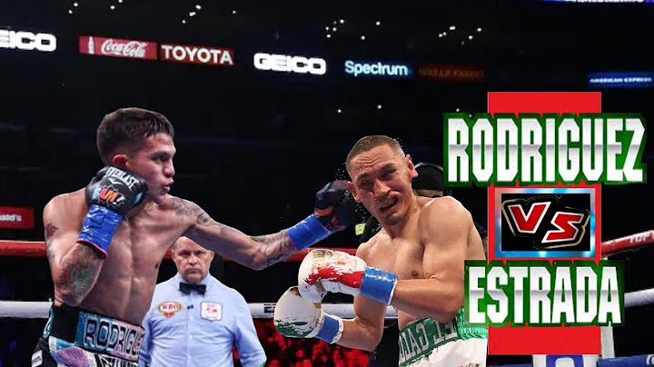 EL GALLO VS BAM  - JUAN FRANCISCO ESTRADA VS JESSE RODRIGUEZ Smartest Fighters Collide Highlights