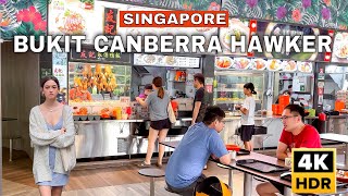 Singapore Newest Hawker Centre | Bukit Canberra Hawker Center Tour