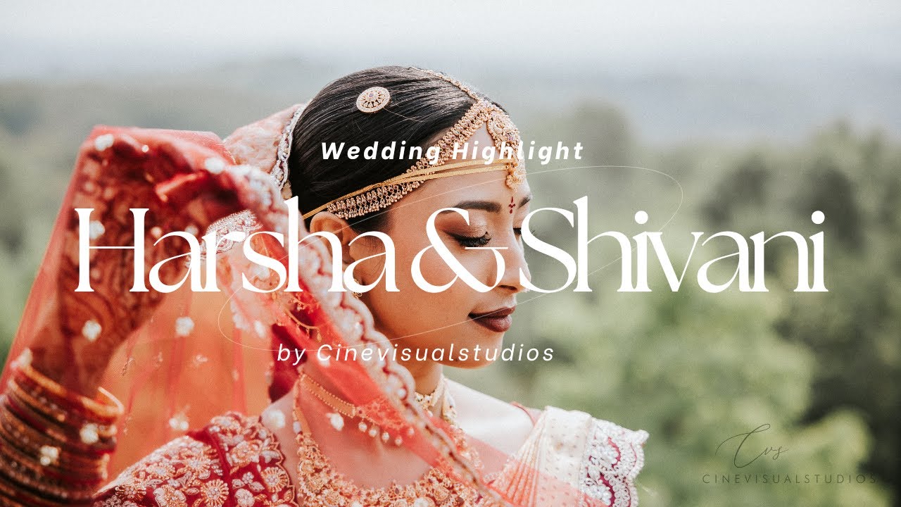 Harsha & Shivani wedding film by CineVisualStudios