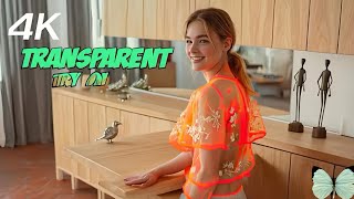 4K Transparent Lingerie & See-Throughstylesshein 2025 Bikini Try-On Haul