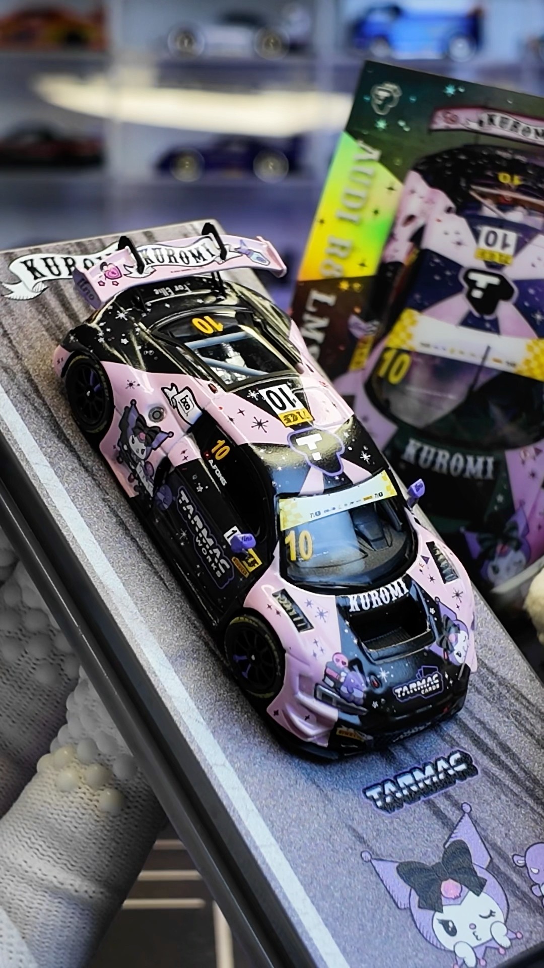FIRST LOOK Tarmac Works HOBBY64 Audi R8 LMS GT3 Evo II Kuromi