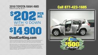 July Used Vehicles from Used Car King!