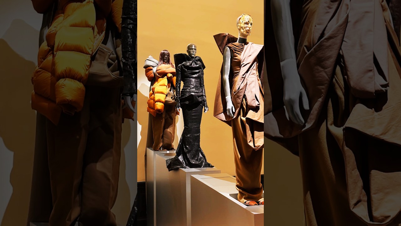 Rick Owen’s Exhibition in Paris  ( Part 2)