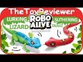 Robo Alive Lurking Lizard and Slithering Snake Zuru Robot Walk Unboxing Toy Review by TheToyReviewer