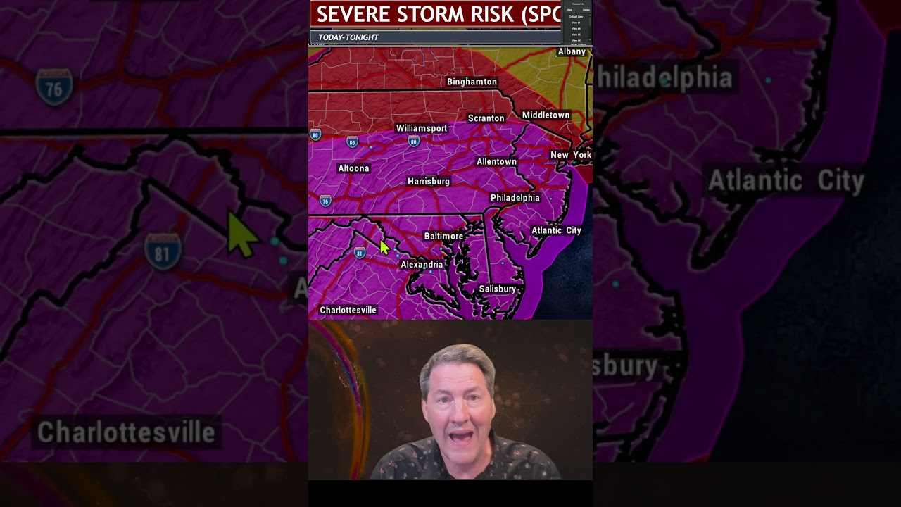 Thunderstorms and heat wave collide #weather #danger #summer