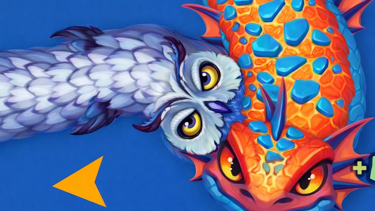 🐍 WORMS ZONE.IO Hungry snake in top gameplay 69 worms zone best gameplay!#wormszone #snakegame 