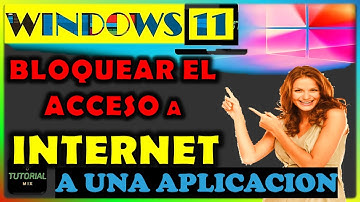 Como desconectar una aplicación de internet en Windows 11/10