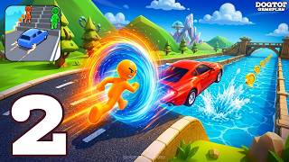 Shape-Shifting: Race 3D - Gameplay Walkthrough Part 2 - Shape Shifting Transform Race (iOS, Android) screenshot 1
