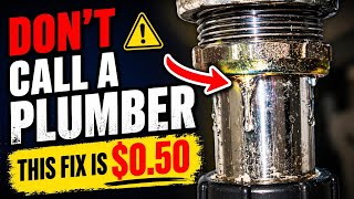 Celebrity If You Have a Leak Under the Kitchen Sink, Don't Call a Plumber. Watch this Quick and Cheap Repair Net Worth