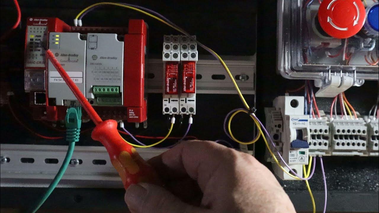 CR30 Safety Relay Electrical Design and Programming Pt6 Simple