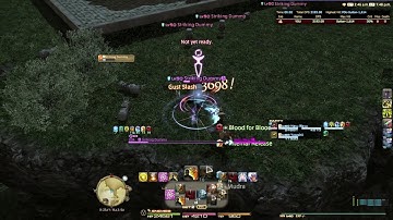 FFXIV Patch 3.4 Ninja 3min Dummy Parse - 2650 DPS (ilvl 270)