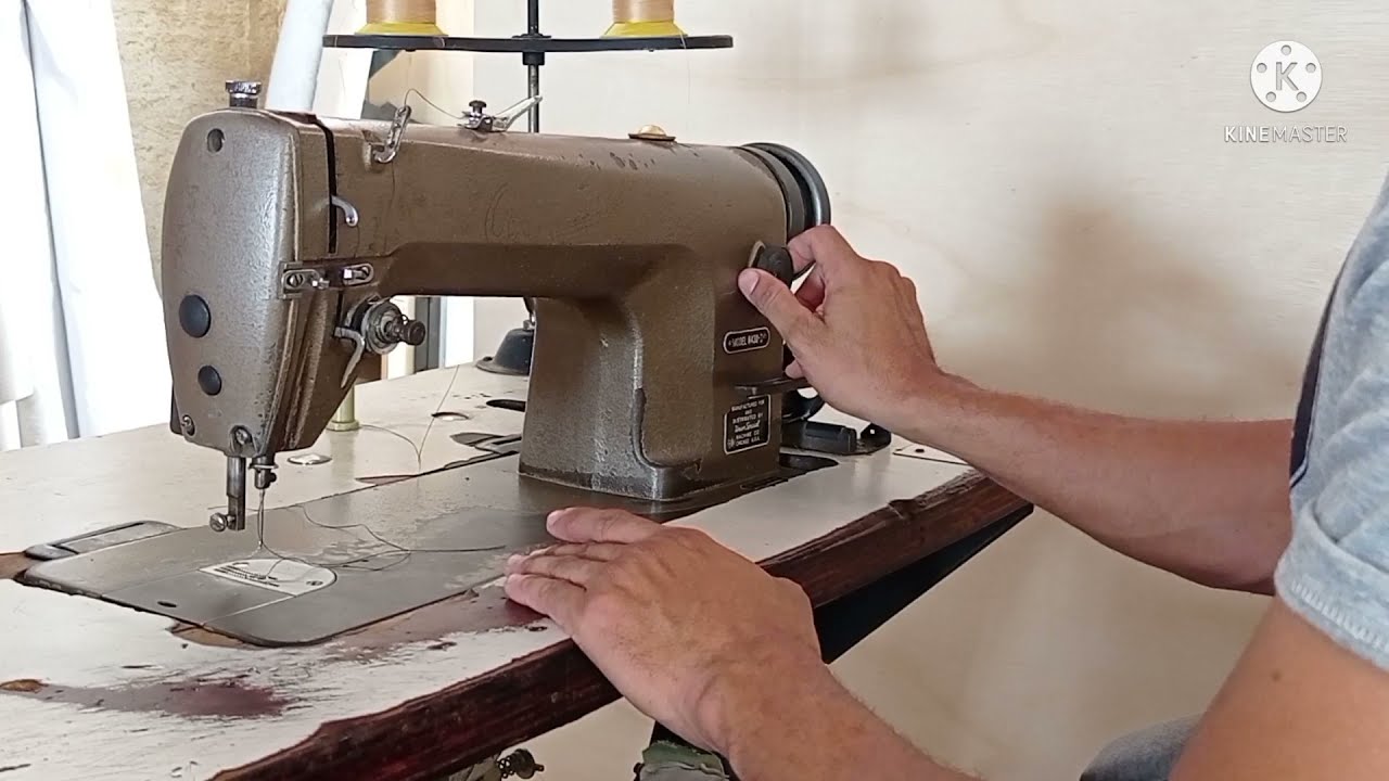 Como costurar na máquina industrial parte 1