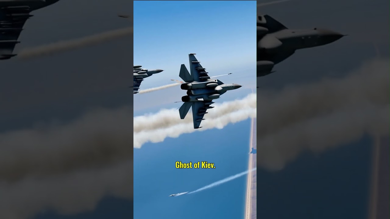 “The Ghost of Kyiv – Ukraine’s Legendary Fighter Pilot”