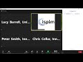 Zoom Webinar Support for the ISPIM Virtual Conference
