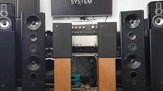 I.q. Ted 4 & Preamplifier Technics Su-9600 Amp Luxman M 383 Test B