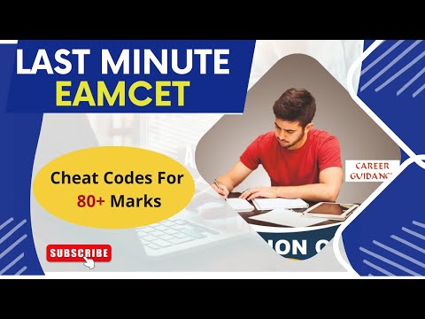 Last Minute EAMCET ... Cheat Codes For 80+ Marks | Roots Academy