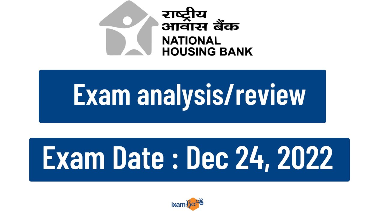 NHB Assistant Manager Exam Analysis/ Review | 24th Dec 2022 | Difficulty Level | Topics Asked