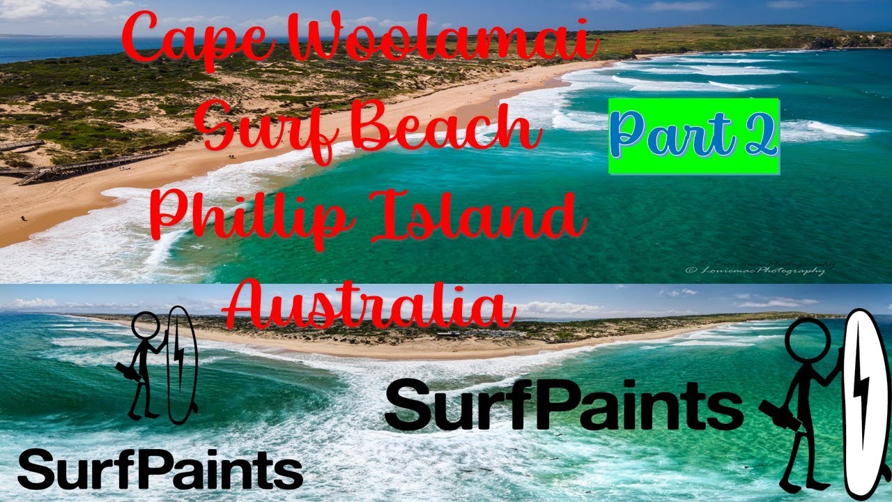 Cape Woolamai Surf Beah, Phillip Island Australia PART2