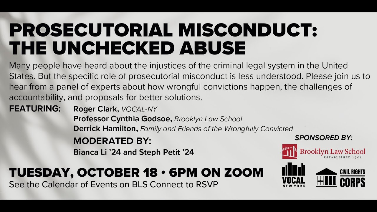 Prosecutorial Misconduct The Unchecked Abuse YouTube