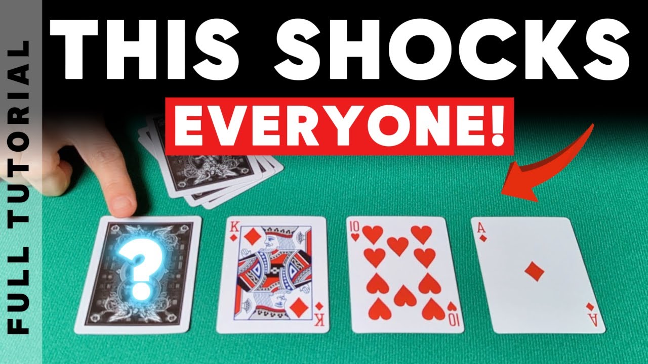 Next Level Reveal: A Jaw-Dropping Self-Working Card Trick!